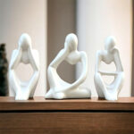 Thinker Men Statue Set
