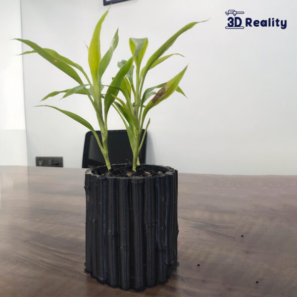 Bamboo Pattern Planter - Image 3
