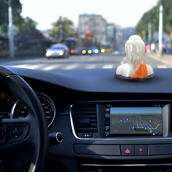 Car Dashboard Buddha Statue - Image 2