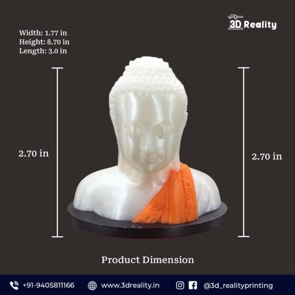 Car Dashboard Buddha Statue - Image 4