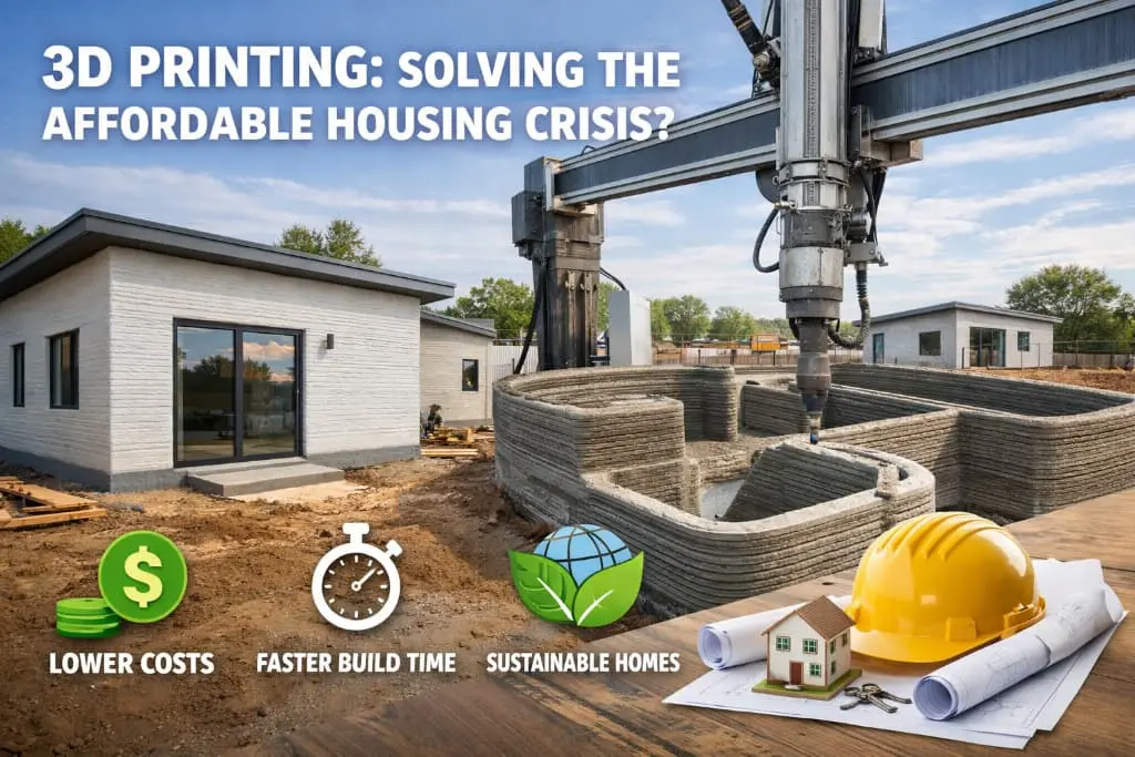 3D printing for affordable housing