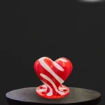 Heart Spiral Vortex illusion Fidget