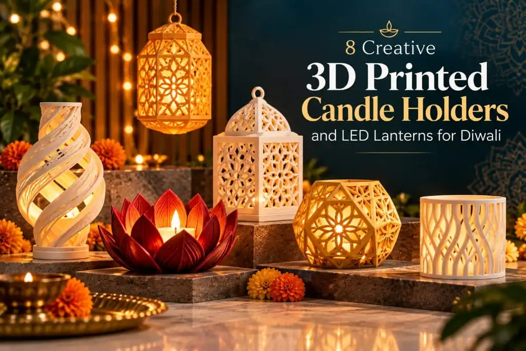 3D Printed Candle Holders